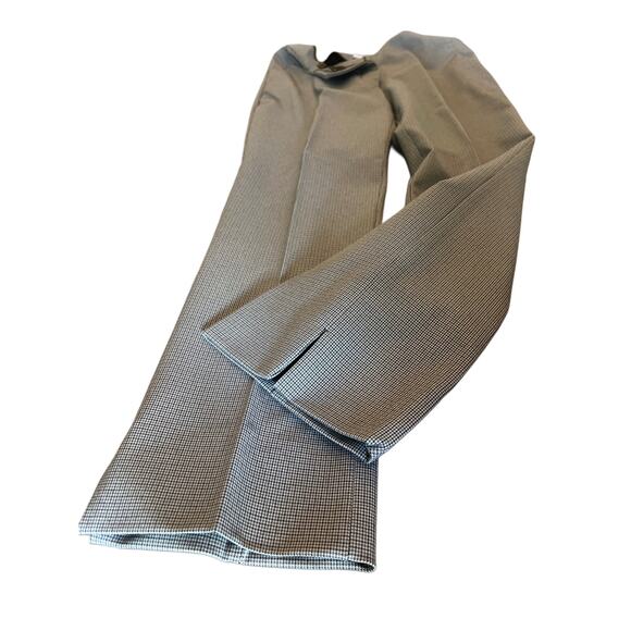 PRADA Cropped Trousers | Houndstooth Stretch Blend - Picture 9 of 12